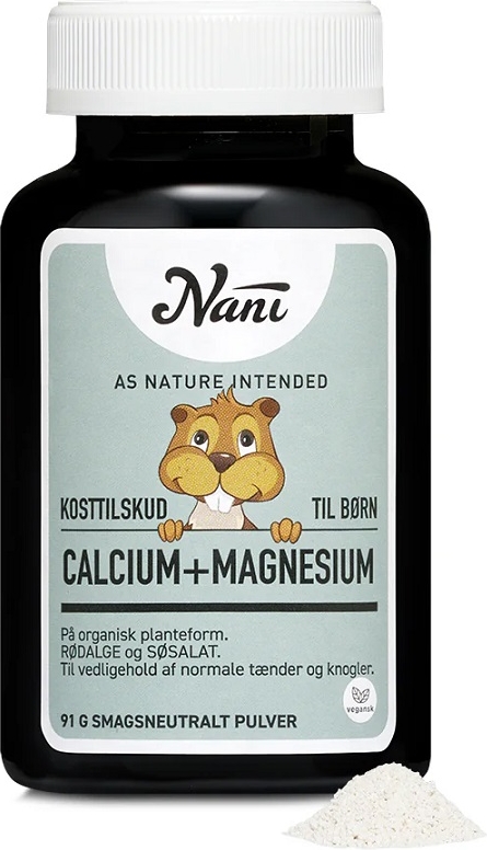 Nani Calcium+Magnesium børn, 91g