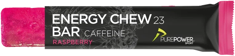 energy chew bar koffein hindbær 30 g