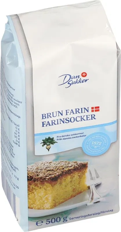 Brun Farin 500g
