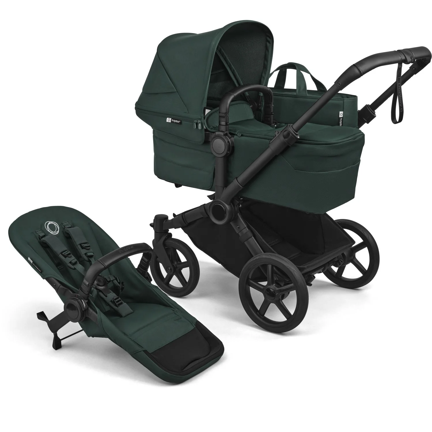 Bugaboo Donkey 6 Complete Barnevogn Fern Green
