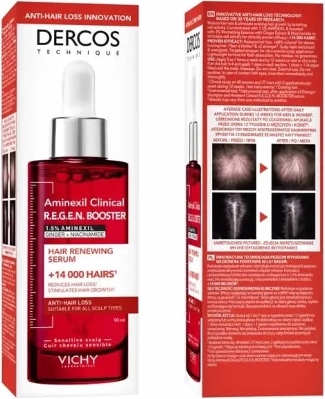 Vichy Dercos Regen Booster Hair Renewing Serum 90ml