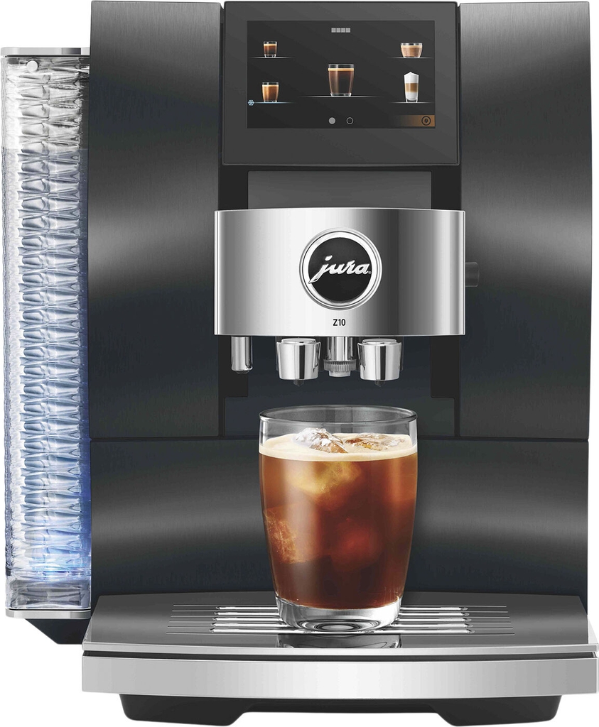 Jura Jura Z10 EA Aluminium Dark Inox Aluminium Dark Inox Str B:32 H:38 D:45 - Espressomaskiner hos Magasin