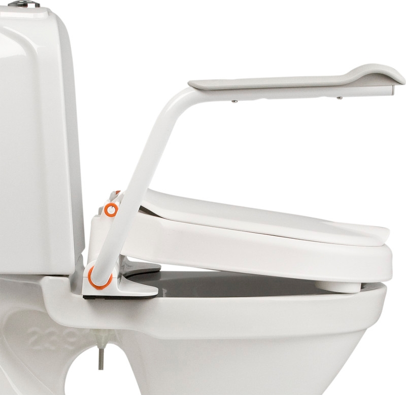 Etac Hi-Loo Toiletsæde Hvid