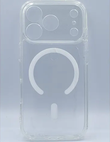 Leki iPhone 17 Pro MagSafe Silikone Cover Transparent