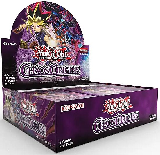 Konami Yu-Gi-Oh Chaos Origins Booster Display 24 Pakker