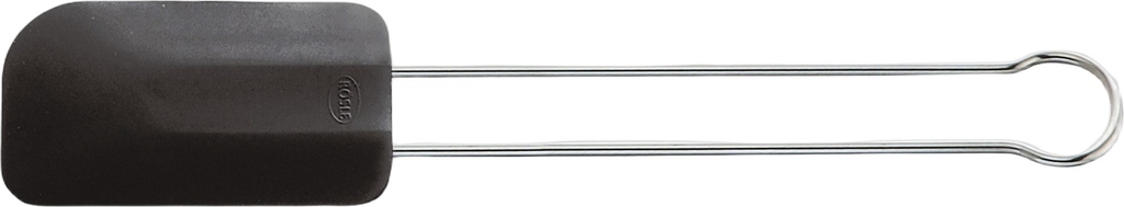 Rösle Spatel/dejskraber 26 cm Stål/sort Stål/sort Str L:26cm B:5cm - Bageredskaber Stål hos Magasin