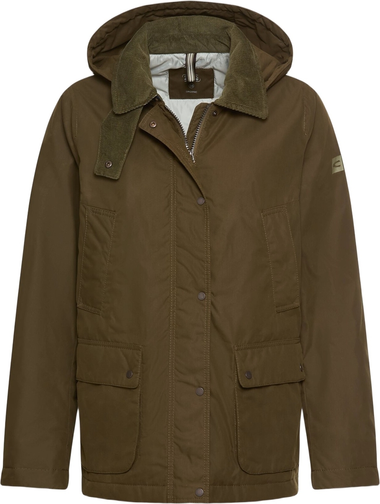 Camel Active Jacket Kvinde Dark Khaki Parkaer Str 44 - hos Magasin
