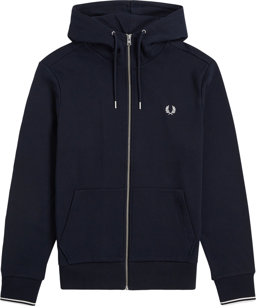 Fred Perry J7536 Mand Navy Hoodies Str S 