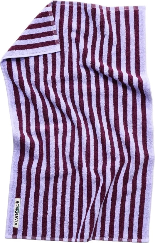 Bongusta Naram Hand Towels 50 x 80 cm Badehåndkle Grå, Lilla, Blå
