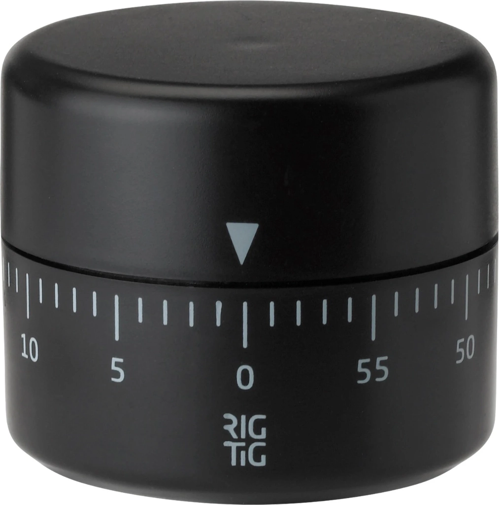 RIG TIG Timeit Minutur Black 0008 - Minuture & Stegetermometre hos Magasin