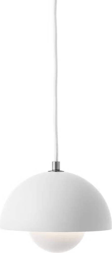&tradition flowerpot vp10 taklampa matt vit