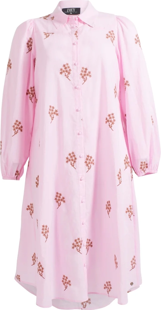 leah dress - bright pink mix