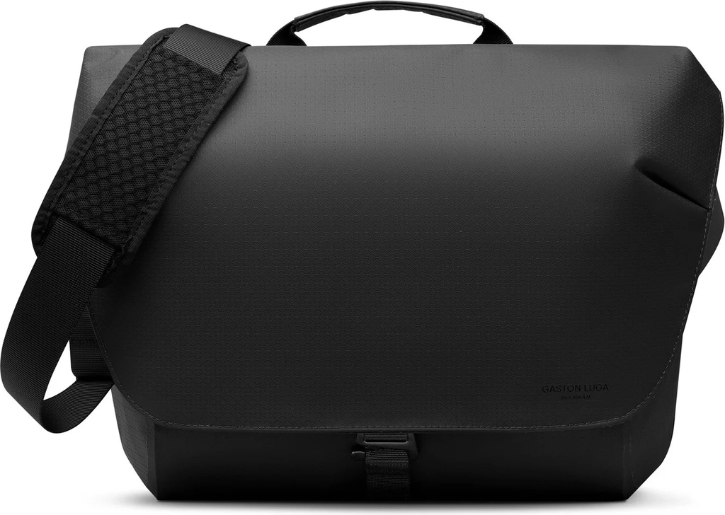 lightweight duoseal messenger - skuldertasker - black