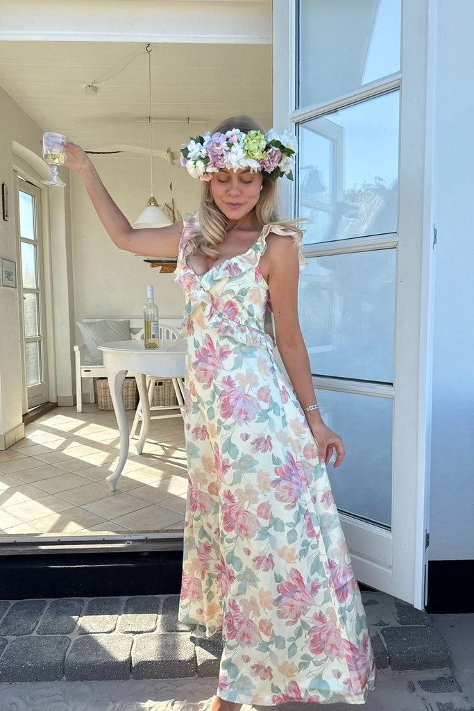 melbaic dress - pastel garden