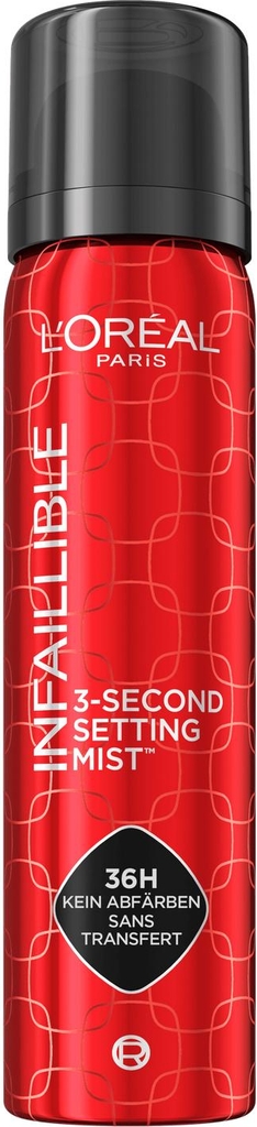 infaillible 3-second setting mist