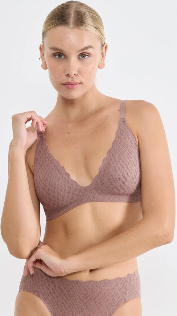 Sloggi Sloggi Zero Feel Bliss THE UP P Bra Bh'er Uden Bøjle Str XL plus - hos Magasin