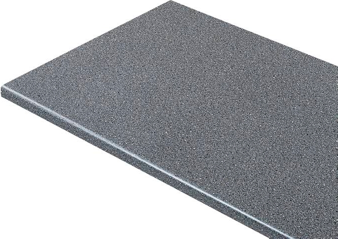 laminatbordplade mørk granit 28 mm x 61 x 300 cm