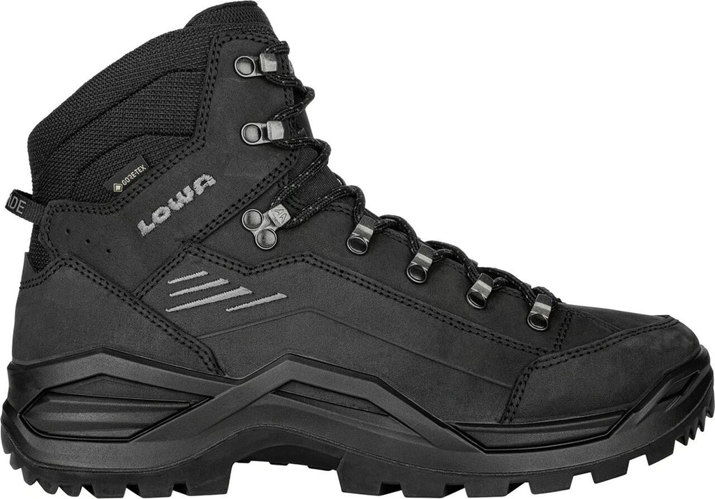 Lowa Mens Renegade Evo GTX Mid Wide (Sort (DEEP BLACK) 46)