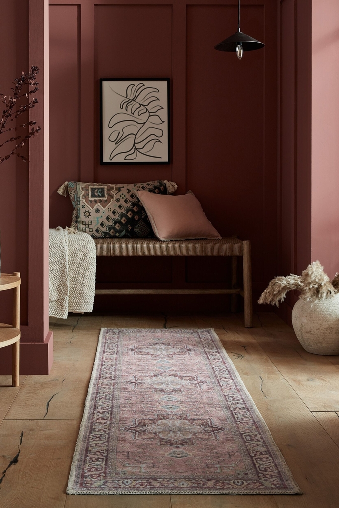 windsor vaskbar gulvløber med vintagefinish