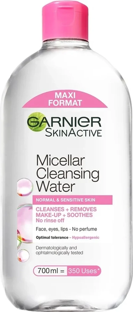 Garnier Micellar Cleansing Water til normal og sensitiv hud 700 ml