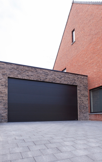 Garageport 240 x 200 cm Portautomatik SNP Panel G