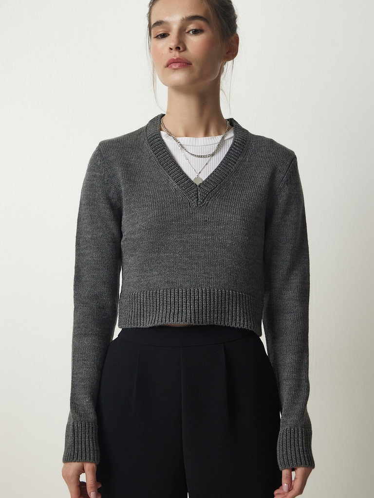 Happiness İstanbul Pullover  antracit