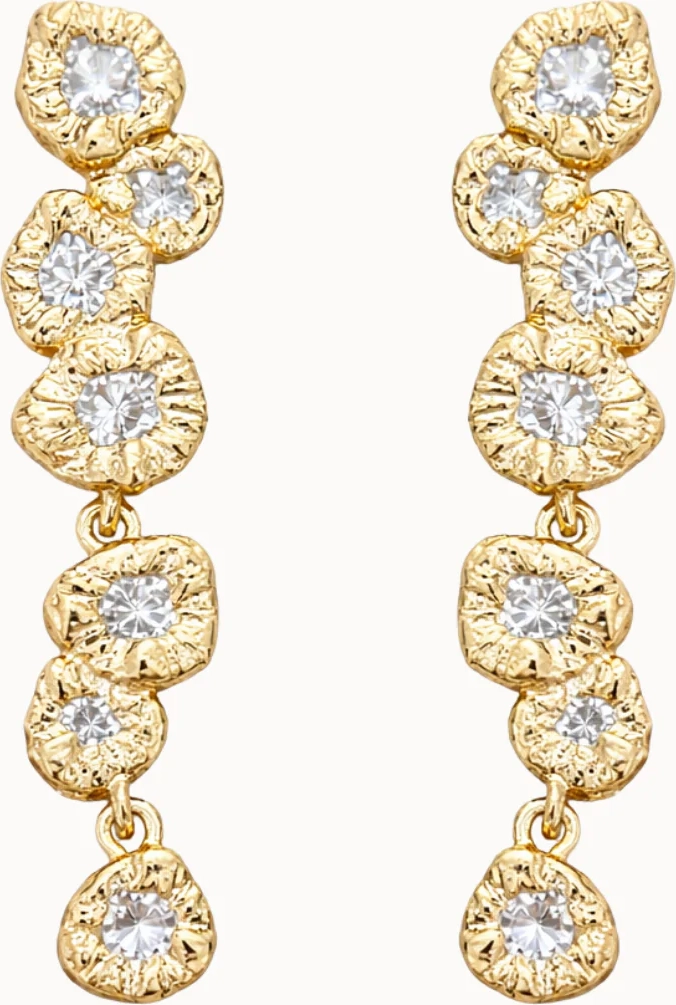 galene earrings - forgyldt