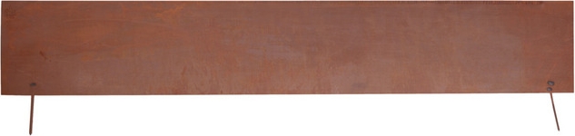 hortus bedkant råjern m/spyd 100 cm