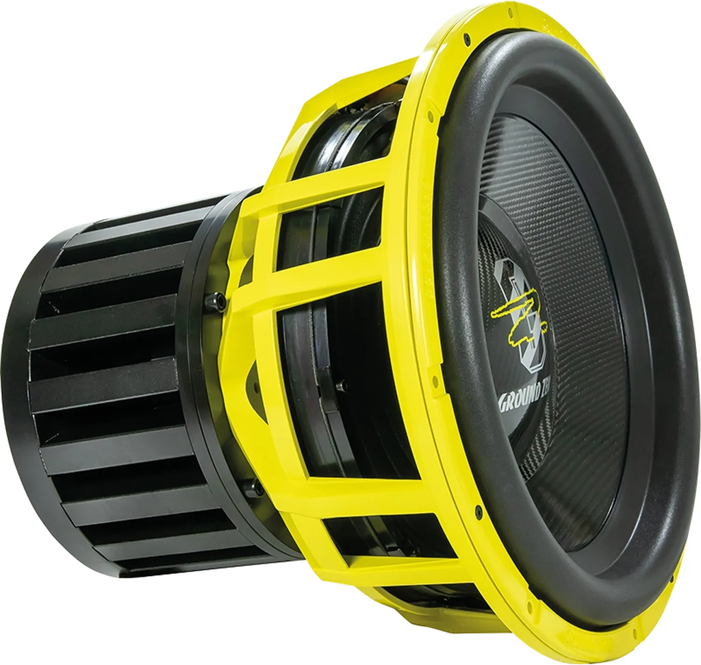 ground zero plutonium gzpw 15neo-xspl 15" (38cm) subwoofer
