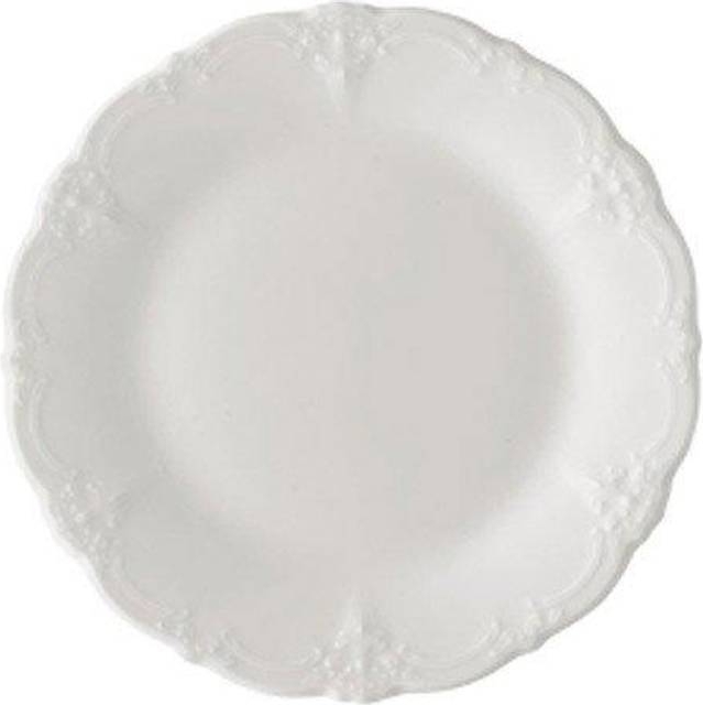 Hutschenreuther Baronesse Tallerken 26.2 cm Hvid Asiet