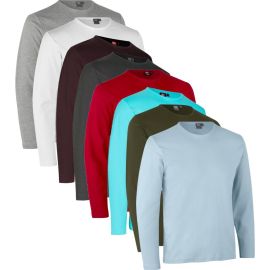 ID Identity T-SHIRT L/Æ KOKSGRÅ