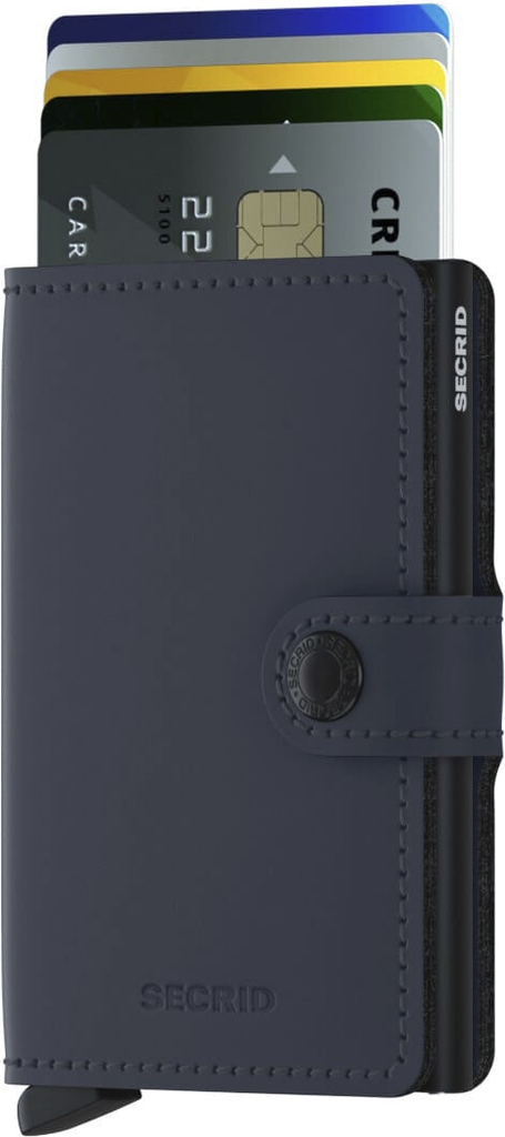 Secrid Miniwallet - Matte Night Blue