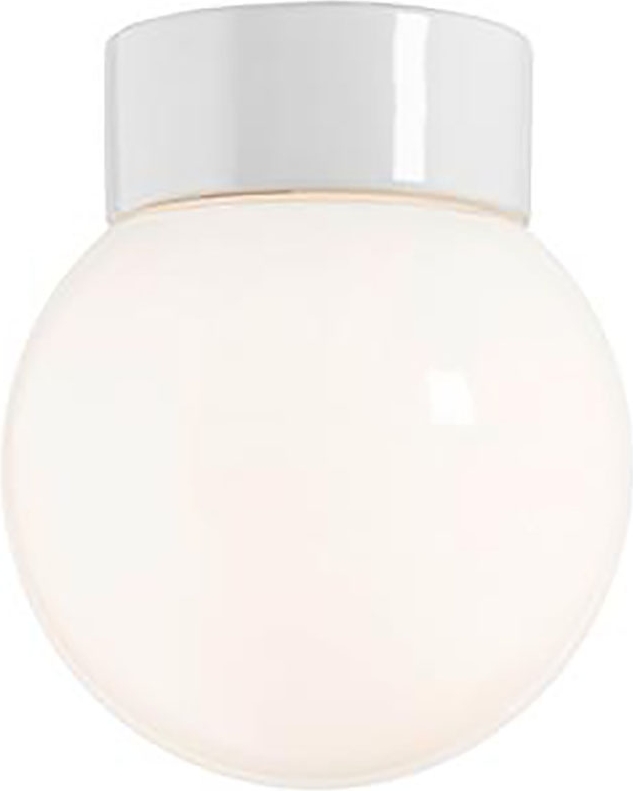 Classic Globe 150 loftlampe / væglampe IP20, hvid/blank opal