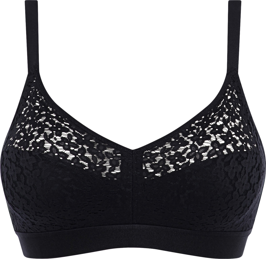 norah wirefree support bra