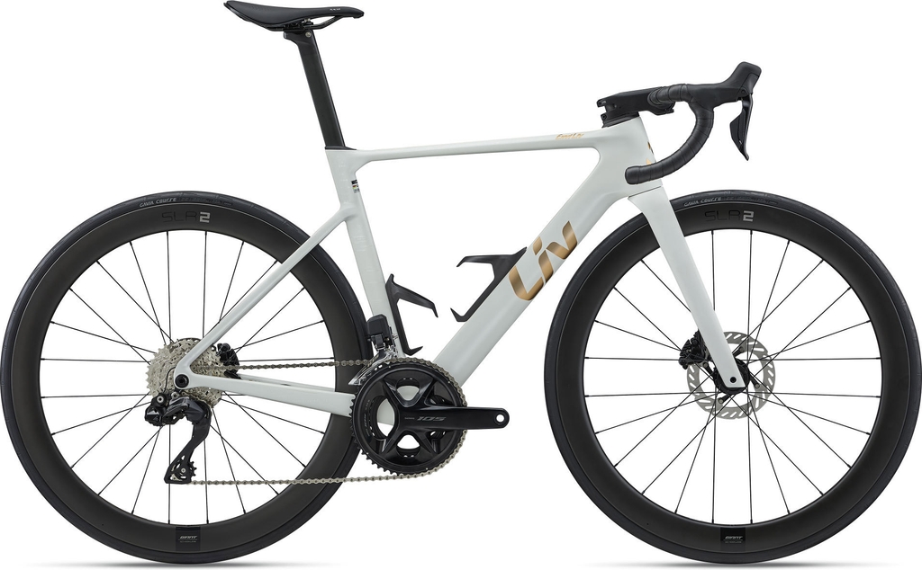 Liv Enviliv Advanced 1 105 Di2 Road Bike Weiß ML