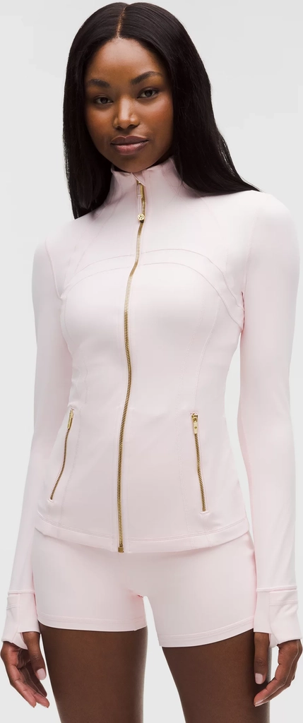 lululemondefine nulu™ - träningsjacka - pink pearl gold gold