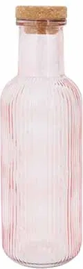 Cosy & Trendy Karaffel Med Prop Pink Glas 1l Vandkaraffel 1L