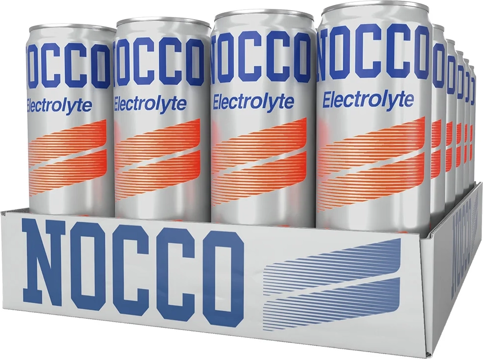 nocco electrolyte blood orange (24 x 355ml)