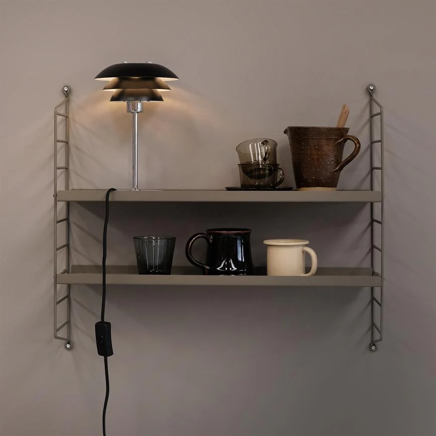 dl16 bordlampe - sort