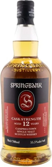 springbank 12 yo cask strength november 2025 fl 70