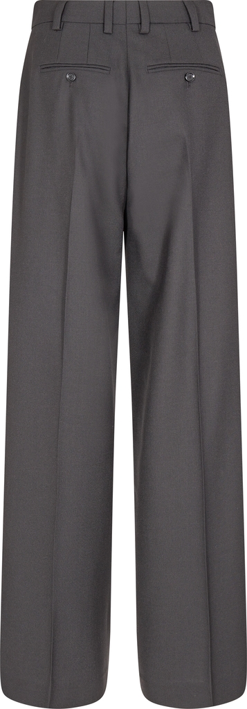 Filippa K Darcey Wool Trousers Kvinde Black Bukser Med Brede Ben Str 34 - hos Magasin