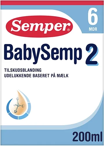 babysemp 2 tilskudsblanding fra 6 mdr - 800 gr