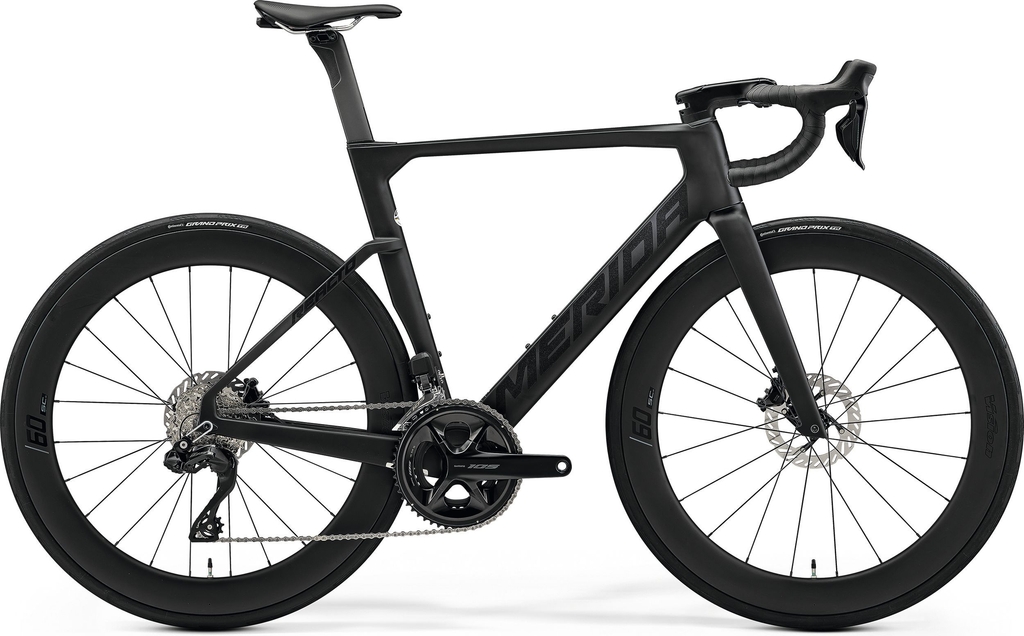 merida reacto 6000 | aeroracer | black - silver