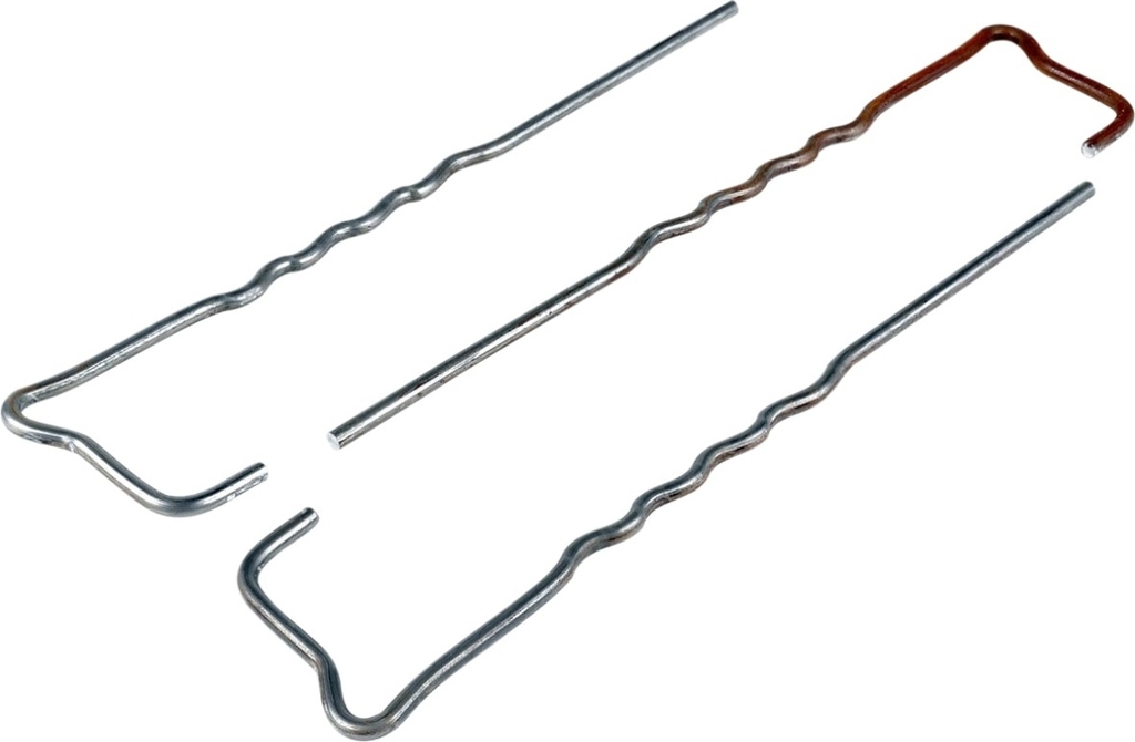 byggros 300 x 40 x 20 x 3 mm l-formet jordspyd, galv. stål