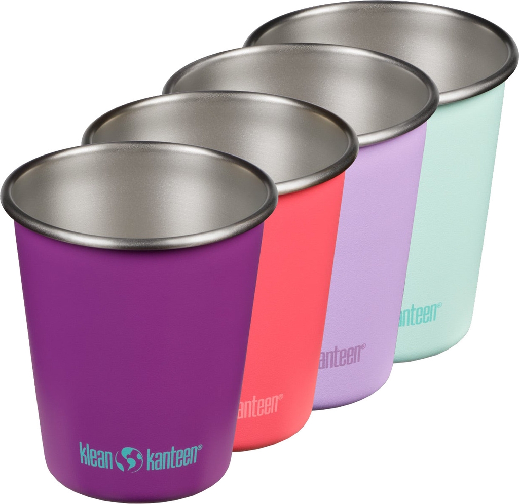 klean kanteen stålkop - 296ml - 4-pak - dragon tails