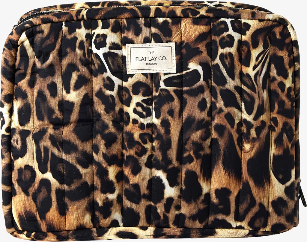 the showcase xl - toilettaske - warped leopard