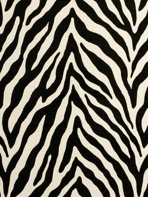 Clarke & Clarke Zehraya Furnishing Fabric Noir Fabrics Black