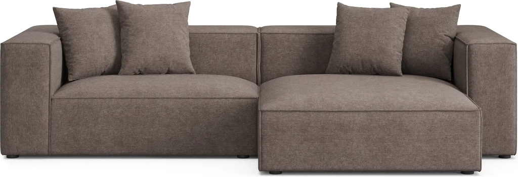 andrarum&nbsp;havana 3-personers lav sofa med vendbar chaiselong&nbsp;brun