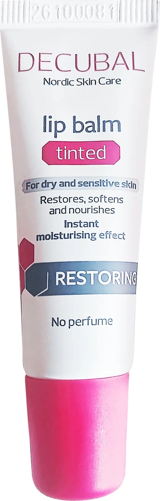 Decubal Restoring Lip Balm Tinted 10ml