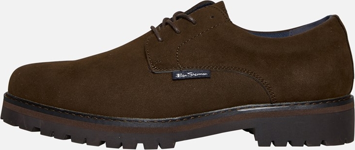 ben sherman herresko chesterley derby brown imi suede